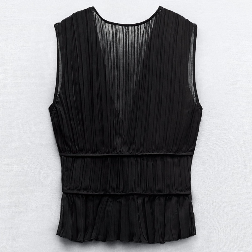 PLEATED TOP - Picture 5 of 6